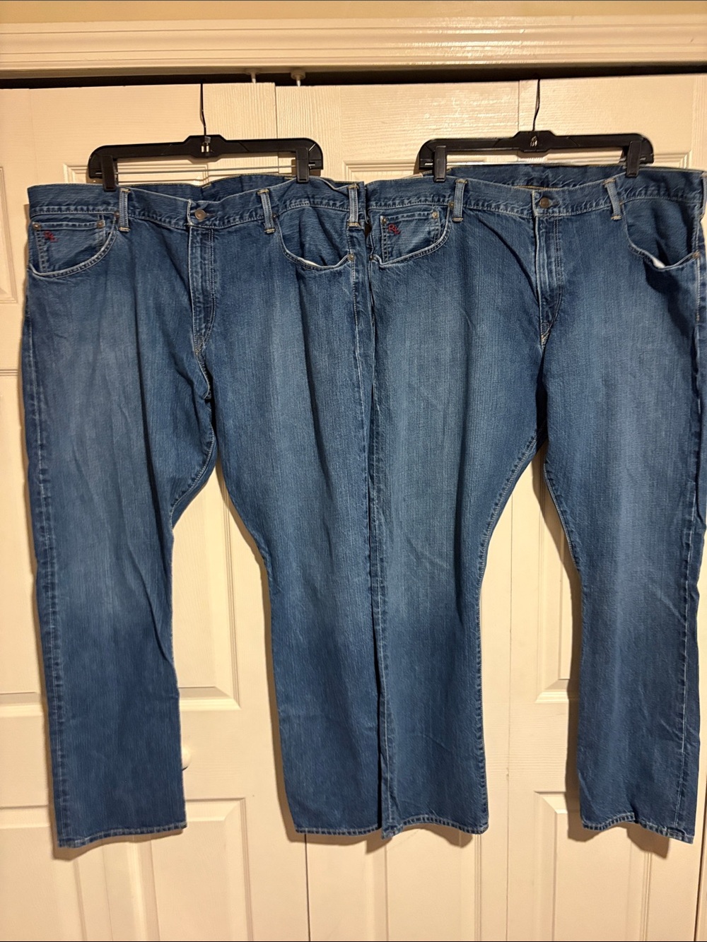 Polo by Ralph Lauren Men's Light Blue Relaxed Jeans